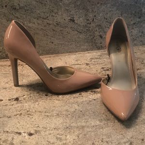 Patent Nude Heels